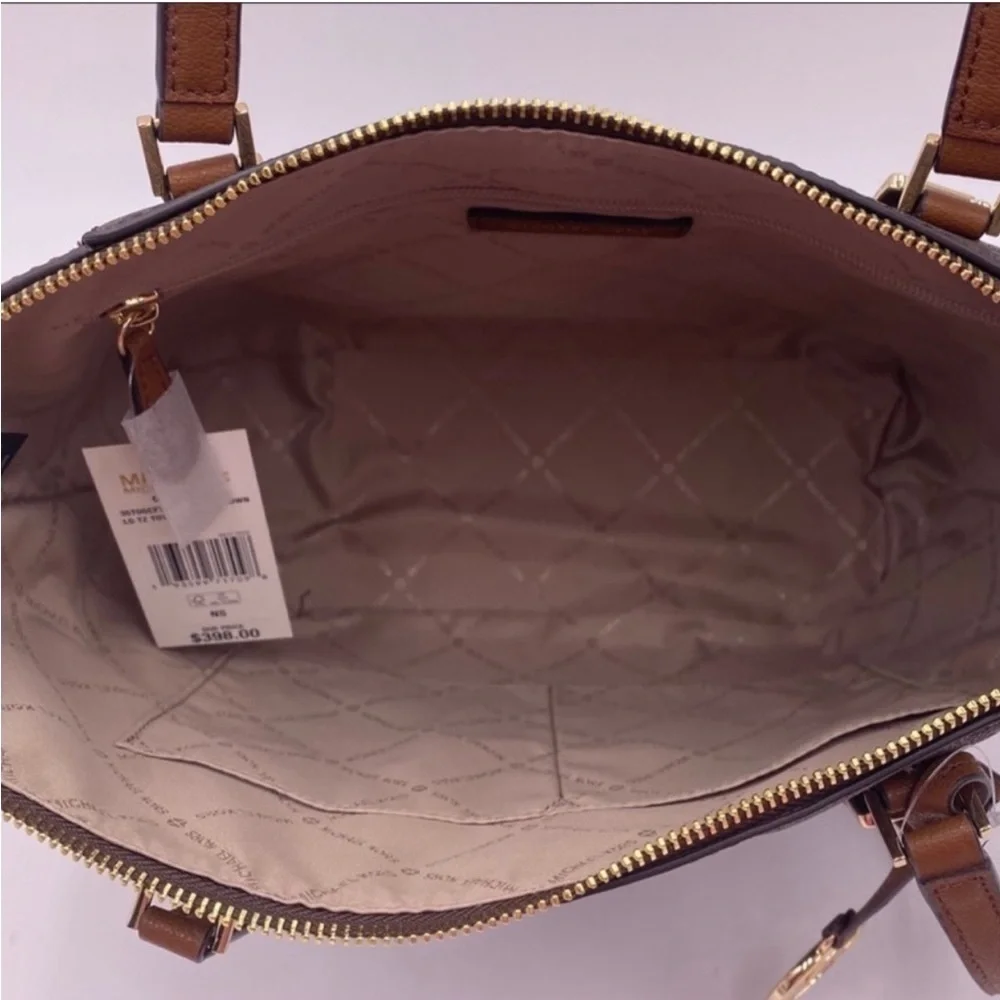 Michael Kors Charlotte Top-Zip Tote Bag